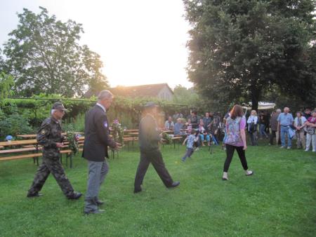 Slovesnost ob odhodu JLA iz SV Slovenije, 5.7.2014 na Gibini 15